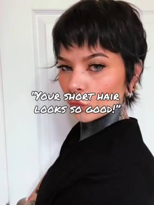 😂 #fy #fyp #foryou #fypシ #fypシ゚viral #foryoupage #fu #funny #humor #shorthairproblems #hairproblems #girlproblems #meme #shorthair #newhair #lol 