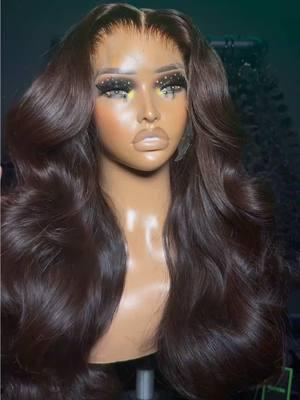 the perfect brown😍🤎 #gluelesswigs #brownwig #rawhairextensions #rawwigs #atlwigs #atlantahairstylist 