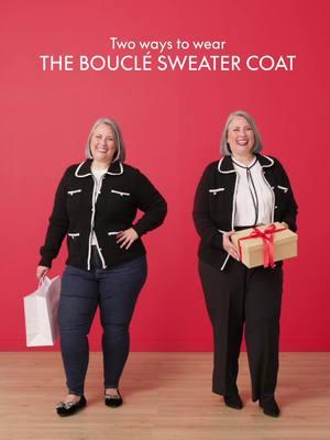 The cozy-chic sweater that does it all: Gift shopping ✔️ Tree trimming ✔️ Party hopping ✔️ Merry making ✔️ #lanebryant #curvyfashion #plustok #plussizefashion 