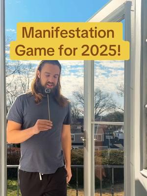 Manifestation game for 2025! 🙏😇 @Dan The Happiness Coach #manifesting #manifestationtips #2025  #newyear #manifest #manifestationcoach #manifestwithme #portals #mind #neuroscience #mindpower #youareenough #fun #play #havefun #newearth #5d #5dconsciousness #spiritualtiktok #spirituality #spiritualawakening #spiritualtok #fy #fyp #fypシ #doorway #openthedoor 