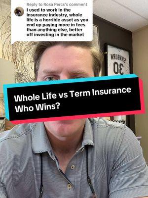 Replying to @Rosa Percs Whole Life Insurance vs Term Insurance. Who Wins? #wholelife #wholelifeinsurance #becomeyourownbanker #becomingyourownbanker #byob #infinitebanking #nelsonnash #rnelsonnash #infinitebankingconcept #ibc 