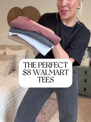 The perfect tees! These come in a two pack for $16! #walmart #perfecttee 