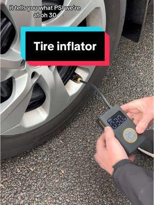 This is a tool everyone needs! Portable tire inflator #fanttiktireinflator #tireinflator #fanttik #TikTokShop #tiktokshopfinds #tiktokshopblackfriday #tiktokshopcybermonday #tiktokshopholidayhaul 