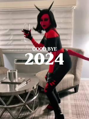 Goodbye 2024… stay the hell away from me 2025 #hazbinhotelcosplay #hazbinhotel #helluvaboss #helluvabosscosplay #cosplayrewind #newyearseve #newyear #cosplayersoftiktok #CapCut 