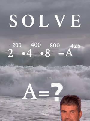 Can you solve for A without a calculator? #mentalmath #mathteacher #teachingmath #algebra #collegemath 