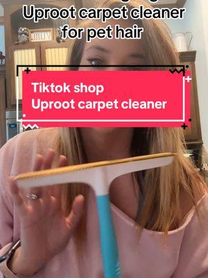 This is a must for pet hair! Specially if you have stairs! #TikTokShop #carpetcleaner #uprootcleanermax #householdgadgets #cleaning #pethairremoval 