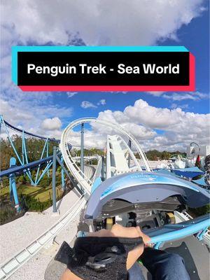 Penguin Trek at Sea World is a huge new family addition as most rollercoasters are 48-54” height requirement but Penguin Trek is only 42” plus has a fun dual LSM launch and Boost leading to a fun family thrill. Plus who doesn’t love the Penguin 🐧 exhibit at the end. #penguintrek #seaworld #seaworldorlando #rollercoaster #rollercoastertiktok #coaster #walruscarp 