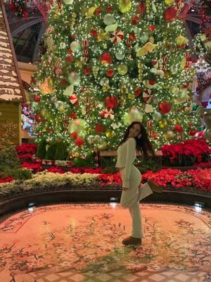 nye in vegas 🎄😫✨#bellagio #lasvegas #bellagiolasvegas #vegas #flowers #nye #viraltiktok #vegastok #fypツ #bellagioconservatory #2025 