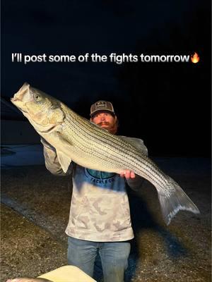 I didn’t think it got more fun than chasing 10lb largemouth on ultralight gear until I spent a few days chasing 20lb stripers around with a 6’ rod 😂🔥#fyp #fish #fishing #striper #stripedbass #stripedbassfishing #giant #ultralight #fishtok #beaver #lake #gofish #bass #bassfishing #ffs #livescope #livescopeischeating #hookedup #foryourpage #foryoupage #mega 