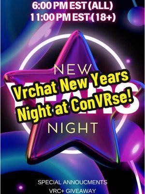 I’m super excited for tonight! And really tired? But that’s normal. But yeah we’d love to have you! #vrchat #vrc #vrchatgames #vrchatavatars #vrchatminigames #vrchatmemes #vrchatcommunity #vrchatavatar #vrchatnewyears #vrcnewyears 