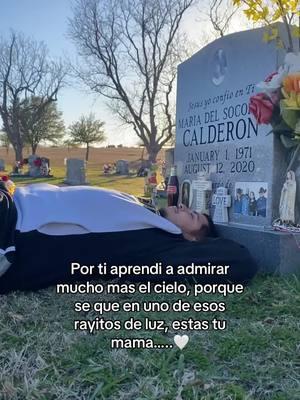 Me haces tanta falta mama 😞🕊️#hastaelcielo #elcielo #miangeldelcielo #rayito #luz #undiaalavez #teextraño #mehacesfalta #mamaehijo #mama #teamo #tumba #cementerio #descansaenpaz #relateble #fyp #mexicano #viral 