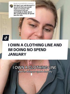 Replying to @LorealC515 doing no spend January as a small business owner ?!? This year we’re going for quality over quantity! Also really trying to shop from small businesses as much as I can! #nospendjanuary #nospendchallenge #smallbusinessowner #carlakileycollection 