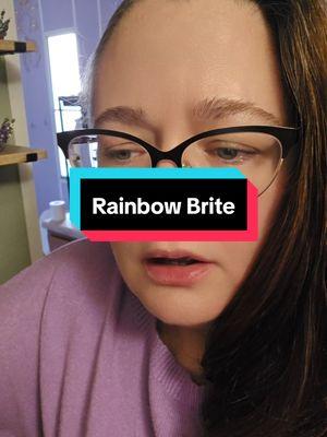 Despite feeling as bad as I do, I'll remember this year ending in a high note. Something in me healed just a little seeing her when I opened the box. #innerchild #healing #rainbowbrite 