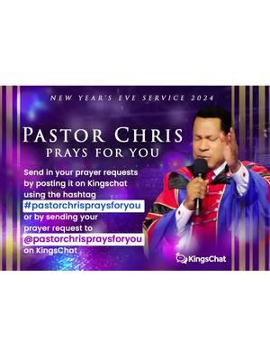 PASTOR CHRIS PRAYS FOR YOU #IWishYouHappyNewYear #SpreadPeace #SpreadTheJOY #SpreadHOPE #SpreadGrace 