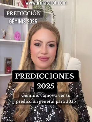 ✨ PREDICCIÓN GÉMINIS 2025 ✨ #geminis #geminis2025 #tarotreading #irinatarotoficial 