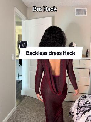 Here’s a little hack for your backless NYE dresses ladies. 🎊🎆 Dress is from TikTok Shop and link on this account @StylebyElle  #Fashionhack#womenfashion#reels#viral#instareels#tryit#LifeHack#summerhack#howto#nye#howto#brahack#backlessdress#happynewyear