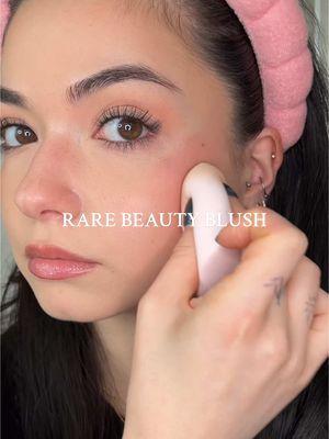 my current blush obsession 💓 @Rare Beauty  #rarebeauty #rarebeautyblush #blush #liquidblush 