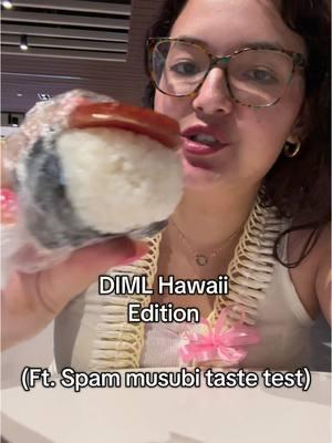 DAY 1 VLOG STAY TUNED #hawaii #oahu #spam #musubi #spammusubi #tastetest #diml #sushi #Vlog #honolulu