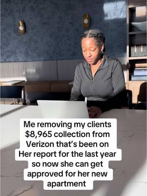 My clients are coming for everything they want 🫶🏽 & I love that for them #creditrepair #credit #creditrepairservices #credittips #credithacks #fixmycredit #collections #improvecreditscore #fyp 