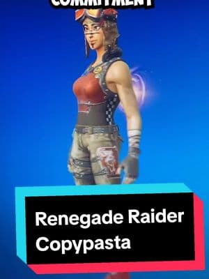 Do NOT buy this skin. (Or do, we actually don't care) #memes #fortnite #fortnitememe #renegaderaider #renegaderaiderskin #fortniteskins #trending #copypasta #renegaderaiderog 