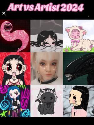 Art vs Artist 2024 #artvsartist #artvsartist2024 #creepycuteart #digitalart 