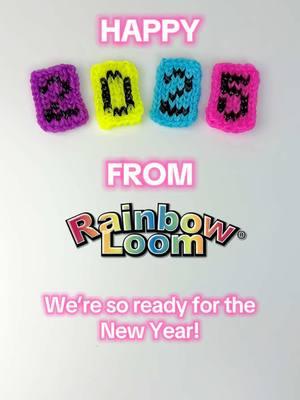 HAPPY NEW YEAR! HAPPY NEW YEARS EVE! HAPPY 2025! ✨🎉 We couldn’t do it without this incredible community. 💕 Big things are coming in 2025! Here’s to an amazing New Year filled with creativity, joy, and endless possibilities! 🥂🎆 
#RainbowLoom #2025 #ThankYou #CommunityLove #StayTuned #HappyNewYear #minimural #newyearseve 
