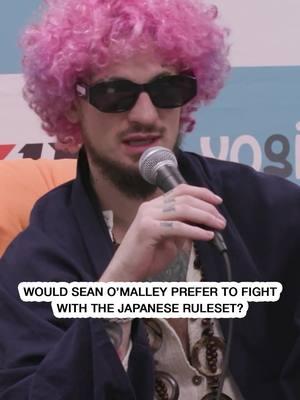 Sean O’Malley "would love to fight" in Japan, but isn't too eager to fight under the Japanese ruleset #UFC #RIZIN #MMA #SeanOMalley #RIZIN49 #RIZIN_DECADE