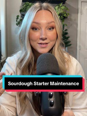 Let’s talk feeding your sourdough starter / Starter maintenance  If you’re a beginner to sourdough, I recommend a 1:1:1 feeding ratio (equal parts starter, flour, and water) to get the hang of things. Sourdough can feel overwhelming at first, but this straightforward approach gives you time to learn without overcomplicating it. Once you're comfortable—or if your starter starts smelling like alcohol or vinegar—it’s time to level up to a 1:5:5 feeding ratio (1 part starter, 5 parts flour, 5 parts water) This is a great feeding ratio to make sure that your sourdough starter is always getting plenty to eat!  Let me know if you have any questions in the comments!  If you need a sourdough starter, mine is an Etsy best seller! I have her 🔗 in my profile for you to check her out!  #So#SourdoughStarterMaintenanceo#SourdoughStartero#sourdougho#sourdoughtipsac#activestarterso#sourdoughbakero#sourdoughtutorialo#sourdoughtipsandtrickso#sourdoughbreado#sourdoughhowtoe#beginnersourdougho#sourdoughbeginnero#sourdoughforbeginnerso#sourdoughbakingl#allaboutsourdoughbr#breadmakingo#foodtiktoko#doughrecipea#bakingtipso#homemadebreadr#breadrecipeo#sourdoughreciper#breadbakinga#MakingBreadAtHomer#artisanbreadr#BreadmakingForBeginnerse#CreatorSearchInsights