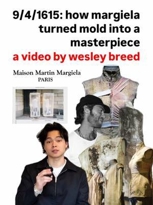 Gently used, mold adds character, 9/10 condition, $7,000, I know what I have  #margiela #maisonmargiela #fashion #mensfashion #archivefashion #martinmargiela #fashionhistory 