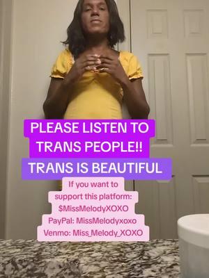 #trans #transgender #transwoman #transwomenarewomen #listen #transrights #transrightsmatter #transrightsarehumanrights #transrightsarehumanrights🏳️‍⚧️ #nonbinary #transisbeautiful #translivesmatter #translivesmatter🏳️‍⚧️ #translivesmatter🏳️‍⚧️🏳️‍⚧️🏳️‍⚧️ #blacktranswomen #2025 #blacktranswoman #blacktranslivesmatter #blacktranslivesmatter🏳️‍⚧️ #transwomenofcolor 