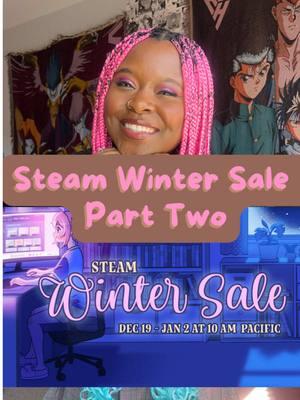 ❄️ Part II of my Steam Winter Sale recommendations! ❄️  #cozygames #cozygamer #cozygamesforpc #steamwintersale #steamwintersale2024 #indiegames #reka #littlekittybigcity #venba #GamerGirl #cozygamerecs #indiegamerecs #thisbedwemade 