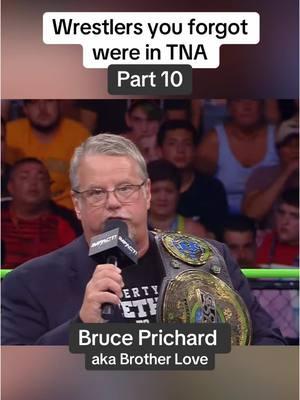 In between WWE stints, Bruce Prichard became an authority figure on TNA Wrestling television. Prichard regularly talks about his TNA days on his podcast, Something to Wrestle, which is worth a listen. #WWE #tnawrestling #wrestling #wrestletok #wrestlingtiktok 