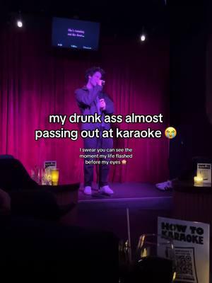 my go to karaoke song #creep #radiohead #karaoke #singing #passingout #lmao #lol #funny #song #singer #music #musician #stage #mic #drunk #karaoketiktok #radioheadcreep #cover #viral #fyp #foryou #nyc 