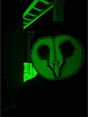 Replying to @2003 The presence of The Owl Man is strongest at night #horrortiktok #creepypasta #nightvision #thefourthkind #creepy #horrorpov #scary #theowlman #fypシ 