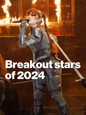 Who was your favorite breakout icon of 2024? Deborah Roberts takes a look back at rising stars of the past year, from Glen Powell to Chappell Roan. #NewYearCountdown #NYE #NewYearsEve #2025 #twisters #glenpowell #shogun #annasawai #nikkiglaser #chickenshopdate #ameliadimoldenberg #andrewgarfield #sabrinacarpenter #shaboozey #teddyswims #chappellroan