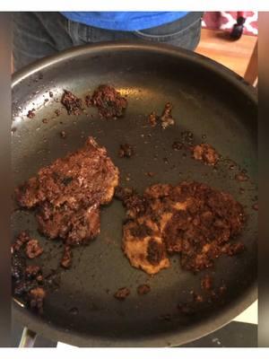 I guess you don’t make cookies in a pan. #badcook #cookies #baking #learningtocook #marriedlife #terrible 