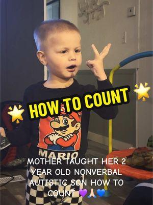 MOTHER TAUGHT HER 2 YEAR OLD NONVERBAL AUTISTIC SON HOW TO COUNT 💜🙏🏻💙 #autism #autismawareness #autismacceptance #autismoftiktok #autistic #autisticadult #autistictiktok #autismmom #dkane #lalo #arad #vs #battle #babymomma #babymama #dekalb #thealimoe #babyalimoe #chicago #sayitaintso #father #mother #mom #dad #son #child #children #family #friend #bestfriend #Love #happy #kiss #kisses #newborn #baby #babies #fy #fyp #foryou #foryourpage #fypシ #fypage #fypシ゚viral #viral #trending #share #duet #stitch  #trend #travel #sports 