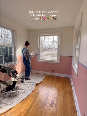 turning this house of ours into a home has been the most rewarding project ever 💗 #homesweethome #cozyhomes #homeinspo #beforeandafter #vintagehome #70saesthetic #eclecticdecor 