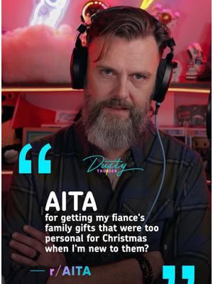 The one with the STALKER??? “AITA for getting my fiance’s family gifts that were too personal for Christmas when i’m new to them?” #story #storytime #aita #reaction #fyp #christmas #react #holiday 