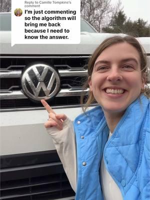 Replying to @Camille Tompkins Surprise it’s a VW Atlas! AND IM STRAIGHT 😂😂 #whatcardoidrive #firstimpression #car #nickandgretch #volkswagen #atlas