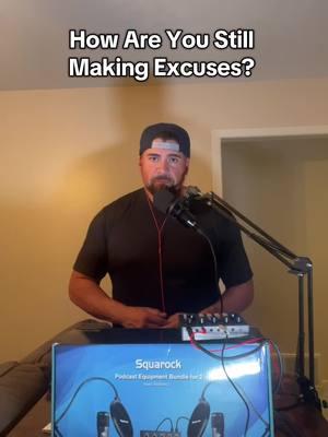 How are you still making Excuses?  #podcast #podcastequipment #contentcreation #mic #microphone #gamers #streamers #interview 