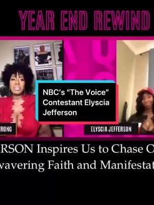 Elyscia Jefferson @elyscia_sings @nbcthevoice inspires us to dream boldly, manifest our goals, and embrace a ‘delusional’ belief in our potential. A motivational reminder as we continue to recap 2024 #TheQChat to go after your dreams unapologetically! #GeauxQueen #ManifestYourDreams #BoldGoals #Empowerment #testimonytuesday #2024 #podcastsforwomen #elysciajefferson #nbcthevoice #fyp #fypシ゚viral #fypシ #podcasts 