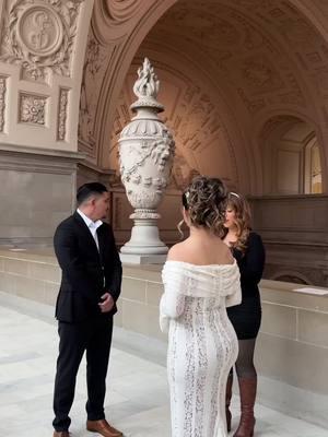 He gave me the moon & the stars ✨ #sanfranciscocityhallwedding #cityhallelopement #elopement #bodacivil #sanfransiscocityhall #elopementwedding 