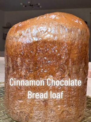 Another day .. another fresh loaf of bread. Per request my son loves the cinnamon bread. This time I added a few chocolate chips 😋 makes a great slice of toast or even add syrup for a quick “French Toast” #breadmaking #breadtok #freshbread #cinnamonbread #sweetbread #breadmachine #makingbread 