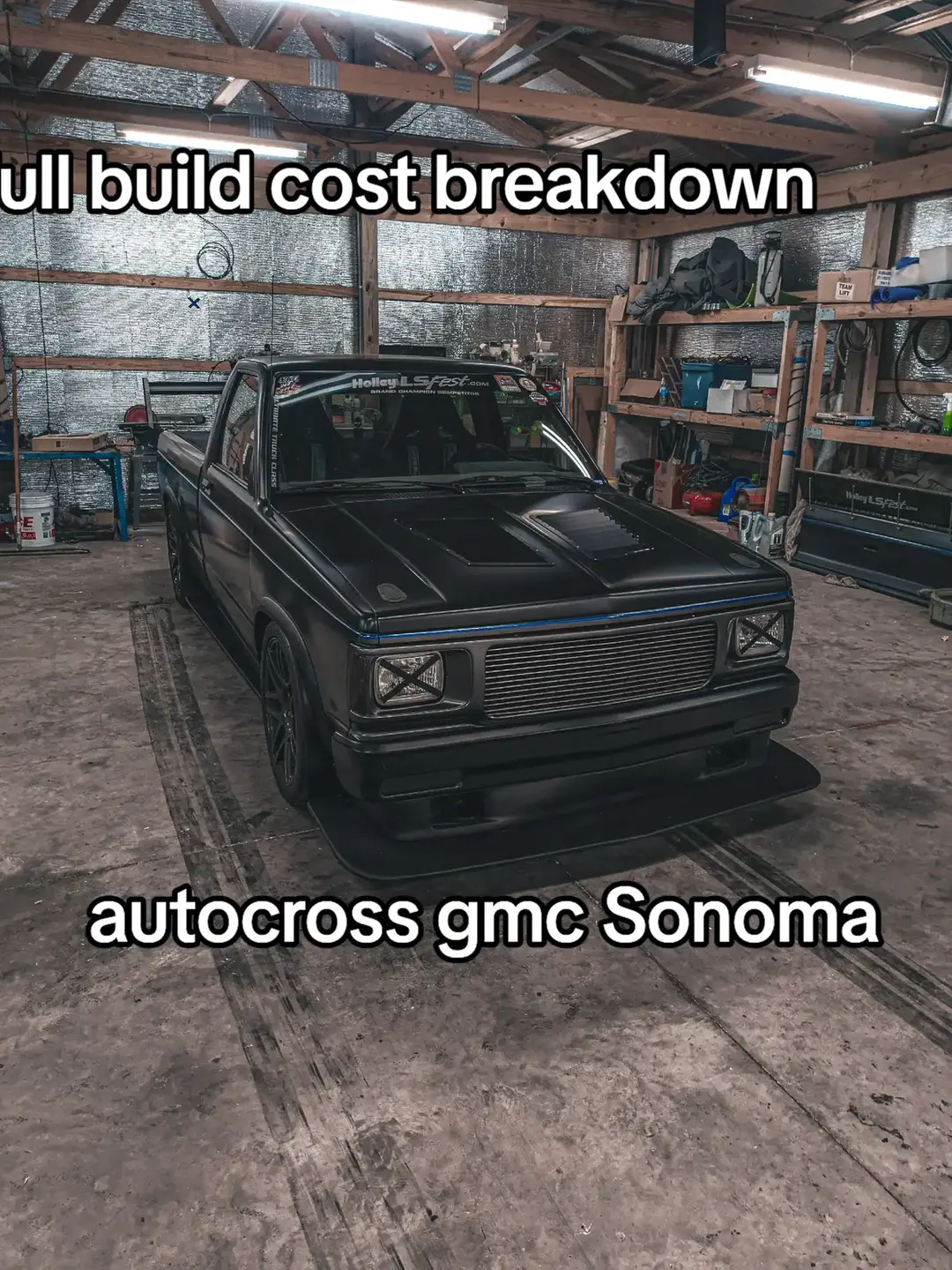 I'm about to dump another 10k into it too . . . . . . . . . . . . . . . . . #s10 #s10life #s10nationation #lsx #lsswap #lsfest #v8 #v8swap #ls1 #6speed #autocrosss10 #autocross #protouringtrucks #protouring #protouringtruckshootout #racetruck #racecar 