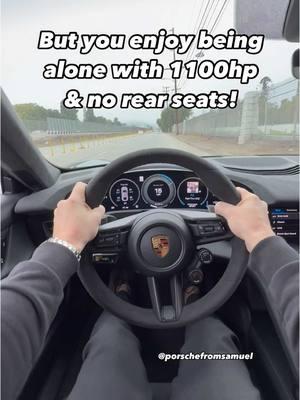 Why did she leave me? New Taycan Turbo GT with Weissach package is so much fun… . #porschetaycan #porsche #relationshipquotes 