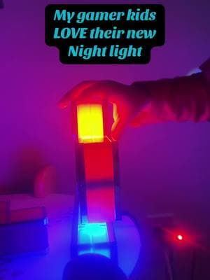 So fun! #gamer #gamerkids #nightlight #cooltoys 