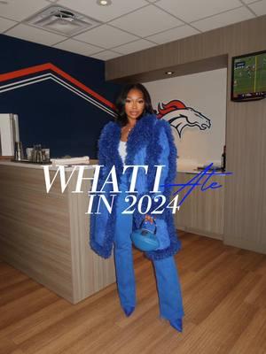 Here’s everything I ate in 2024  #recap #2024 #fashiontok #nfloutfits 