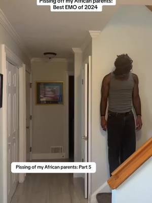 PISSING OFF MY AFRICAN PARENTS BEST EMO OF 2024 #viral #africanparents #happynewyear 