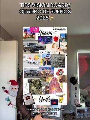 Les deseo a todos #prosperidad y #abundancia este nuevo año 2025🤞🏽 los amo gracias por tanto apoyo y vamos a romperla todos✨🫡.. ig: @daiannl_  #2025 #visionboard #cuadrodesueños #visionboard2025 #leydeatraccion #sueñosymetas #sueños #visionboardtutorial #tipsvisionboard @E L I C X I R 2 